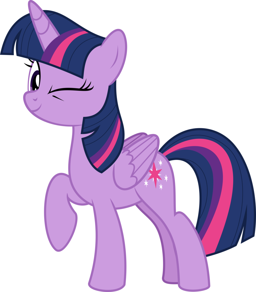 Jhayarr23, Cute, One Eye Closed, One Hoof Raised, Safe, - Twilight Sparkle (1024x1167)
