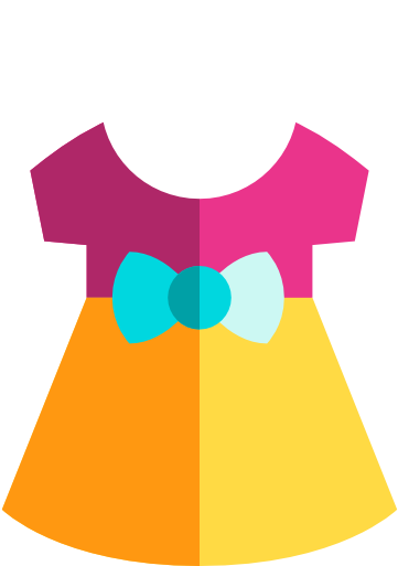 Baby Clothing, Fashion, Dress, Baby Clothes Icon - Dresses Icon Png (512x512)