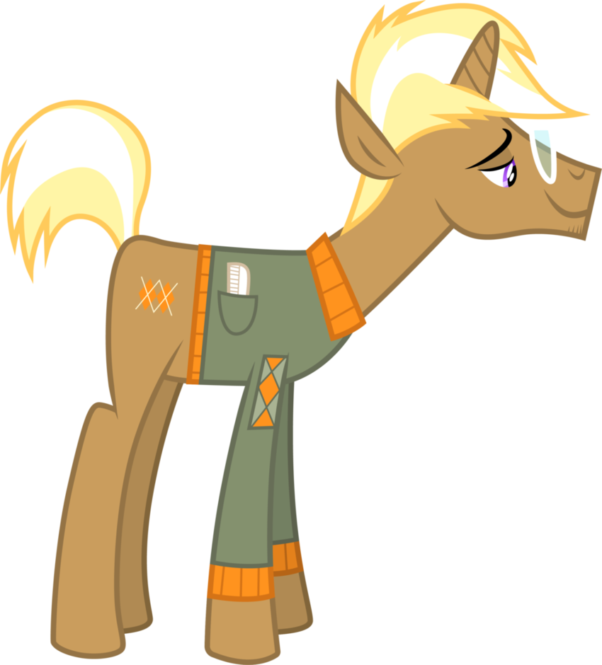 Trenderhoof Smitten By Cloudyglow - Mlp Trenderhoof Vector (850x940)