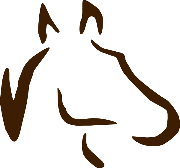 Brown Horse Clip Art At Clkercom Vector Online - Portable Network Graphics (600x563)