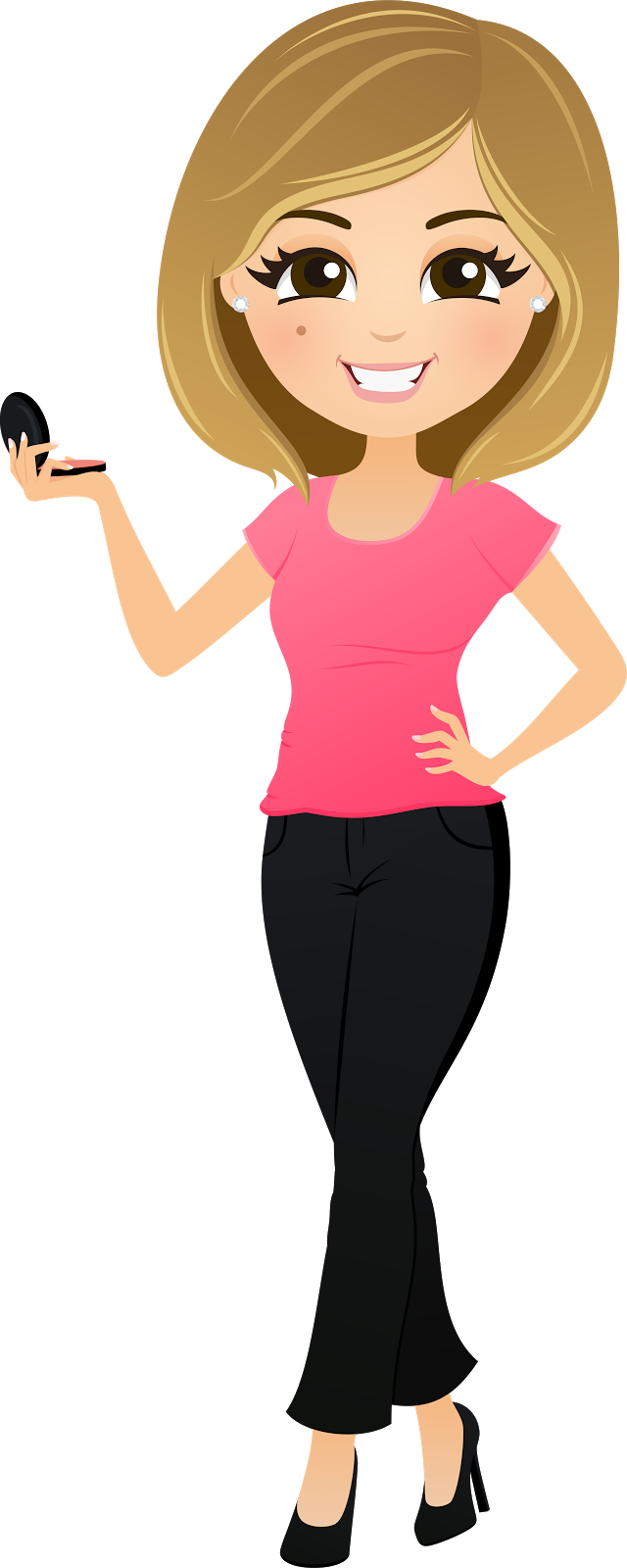 Minha Mascote - Mascote Menina Png (640x1600)