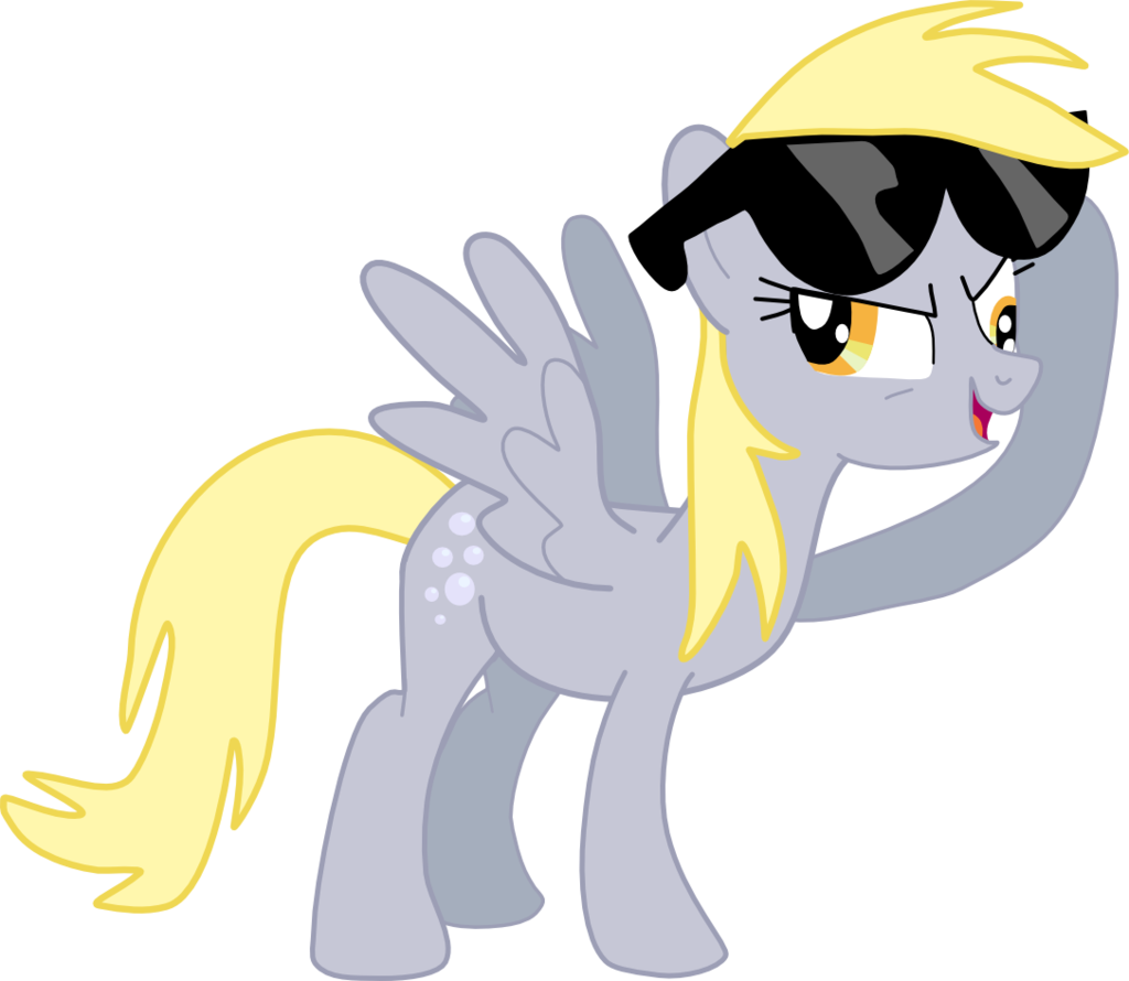 Derpy Hooves Can Be Cool By Mighty355 - My Little Pony Cool (1024x890)