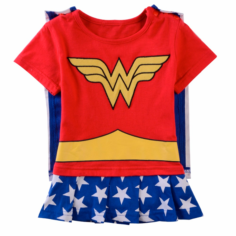 Fantasia Body Super-herói Menina Bebê Mulher Maravilha - Diana Prince / Wonder Woman (1000x1000)