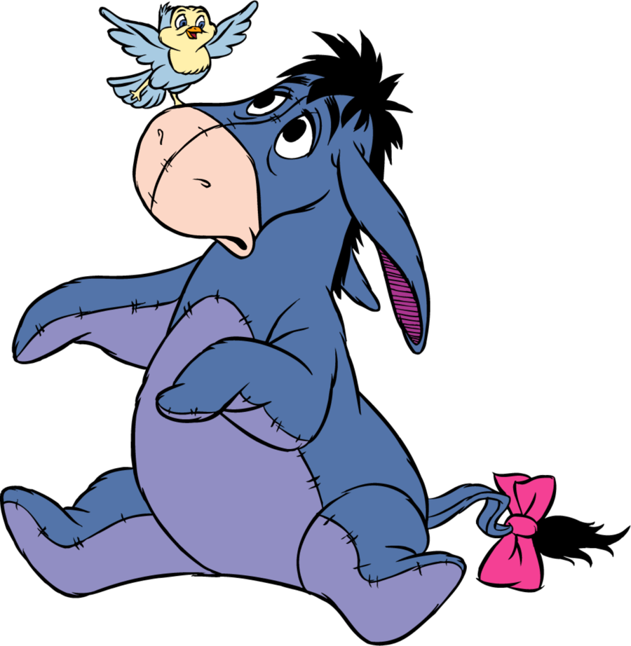 Tail Clipart Winnie The Pooh Eeyore - Winnie The Pooh Eeyore (900x922)