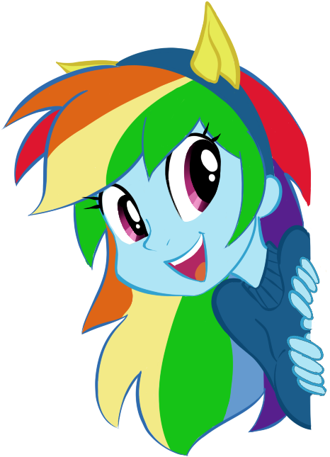 Silfidum, Cat Ears, Equestria Girls, Rainbow Dash, - Nude Rainbow Dash Equestria Girls (583x718)