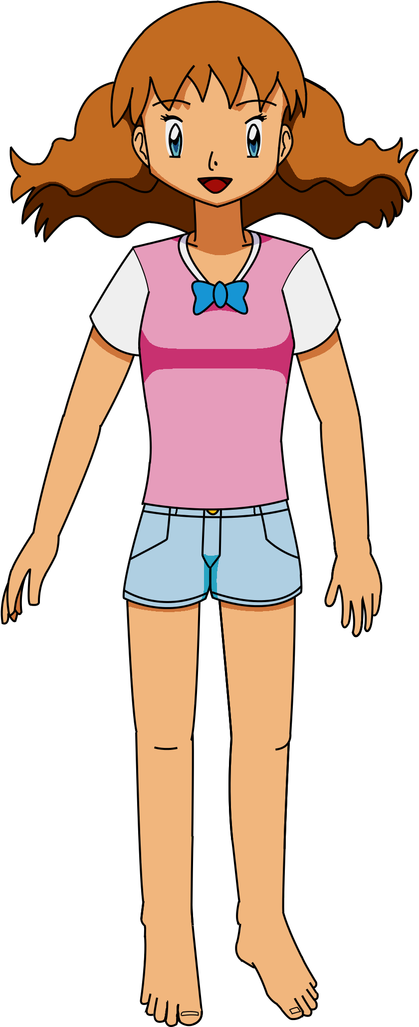 Pokemon Sun And Moon Barefoot (1015x2294)