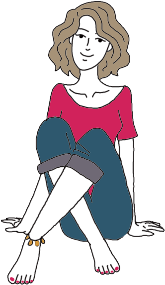 Interpretation Of A Dream In Which You Saw "barefoot" - Sitting (600x600)