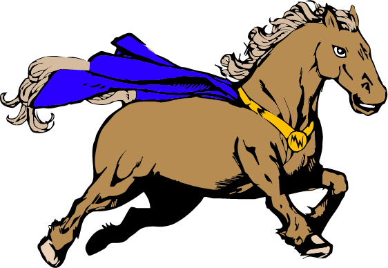 I Designed The Horse To Be Muscular And Fierce, But - Mane (562x388)