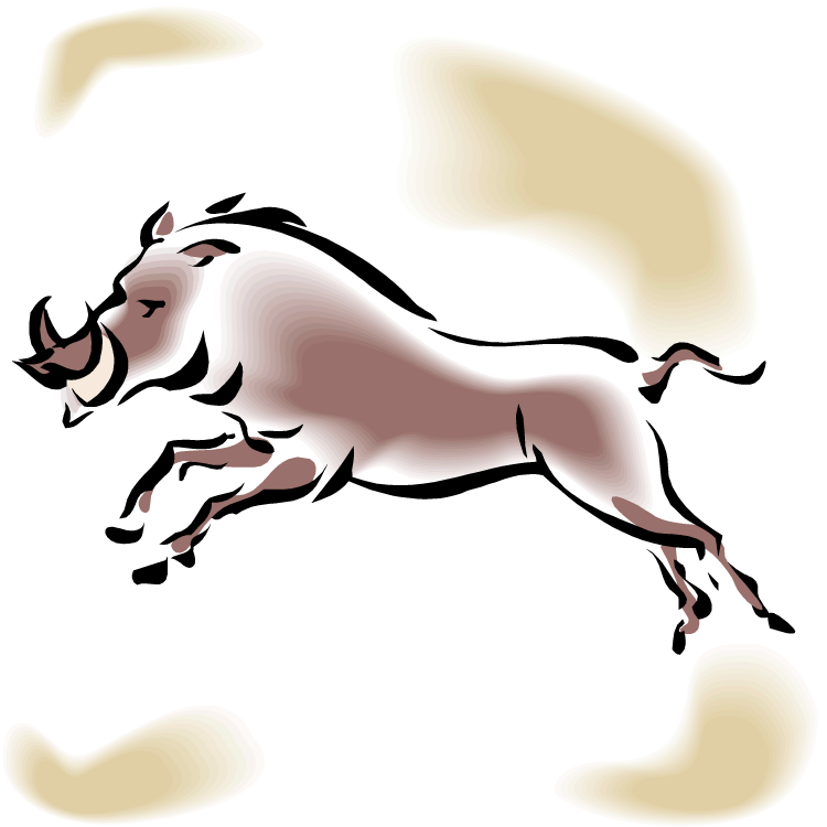 Warthog Clip Art - Clip Art (750x750)