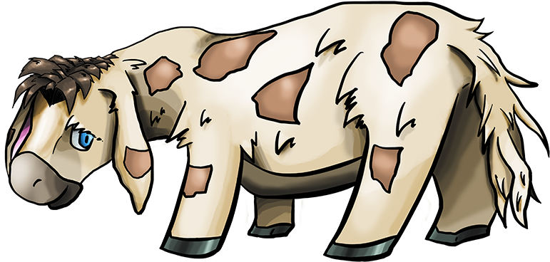 Mini Horse Fakemon Design By Shikashellbomb - Shetland Pony (800x800)