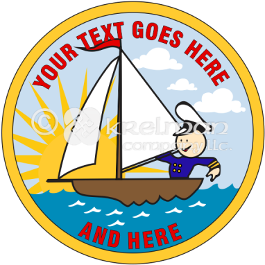 K1706 Silly Sailor At Sunrise - K1706 Silly Sailor At Sunrise (400x400)