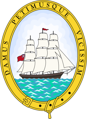 Coat Of Arms Of Guyana - British Guiana Coat Of Arms (300x411)