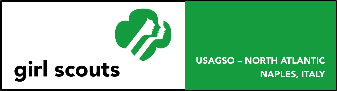 Us Girl Scouts Overseas North Atlantic In Naples Italy - Girl Scouts Of Eastern Massachusetts (1379x376)