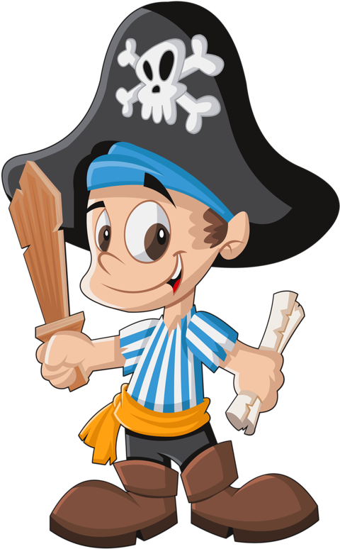 Pirate Clipart - Drapeau Pirate Cliparts (511x800)