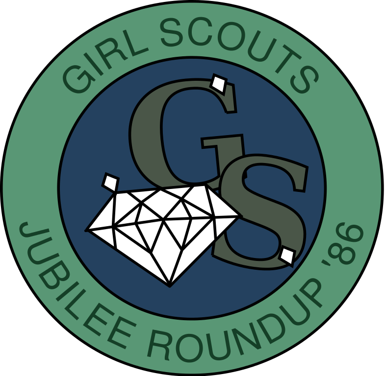 Filegirl Scout Senior Roundup Girl Scouts Of The Usa - Emblem (785x768)