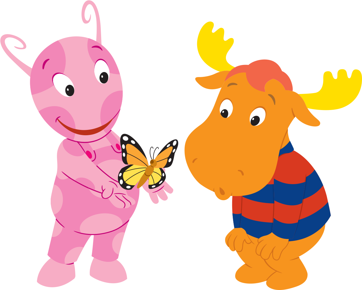 Lady Pirate Clipart Download - Backyardigans Tyrone And Uniqua (1267x977)