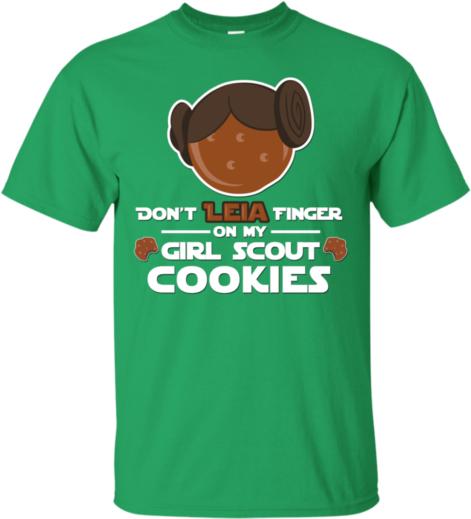 Don't Leia Finger On My Girl Scouts Cookies T Shirts - Eagles Home Dogs Gonna Eat Shirt (1024x1024)