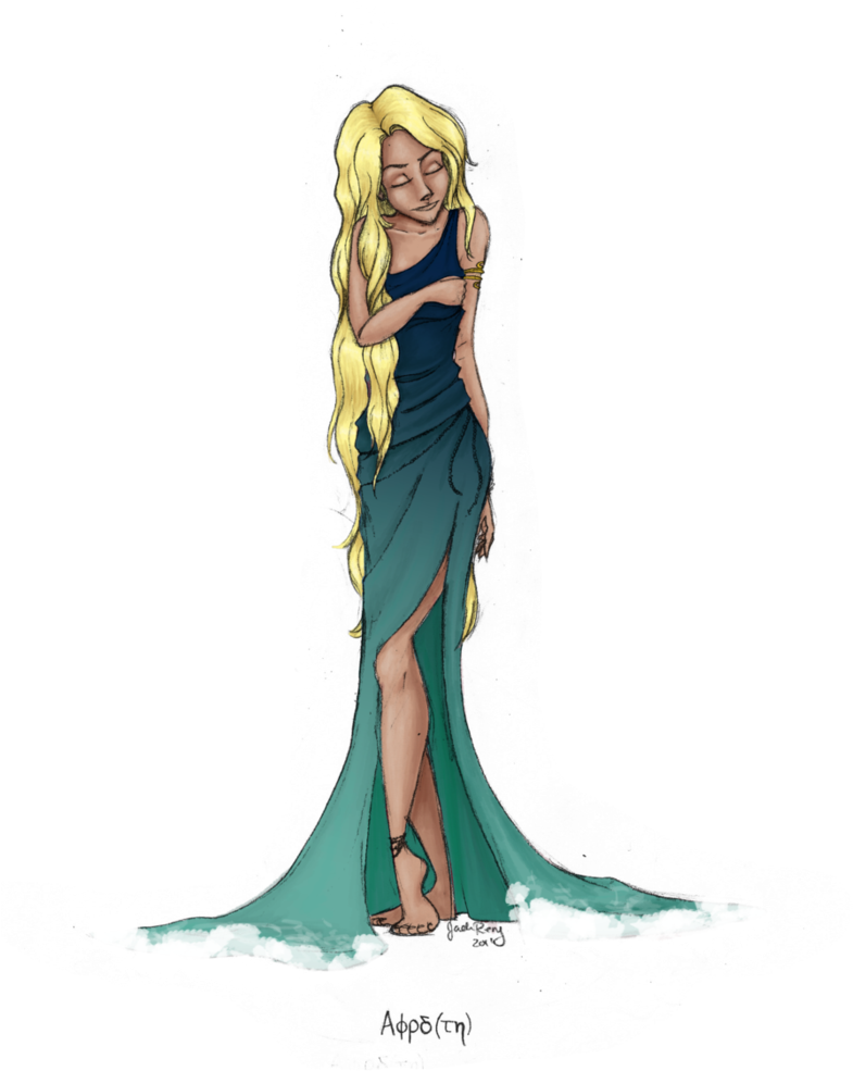 Presentations Diamond Geo Engineering Services - Aphrodite Greek Goddess Cartoon (788x1013)