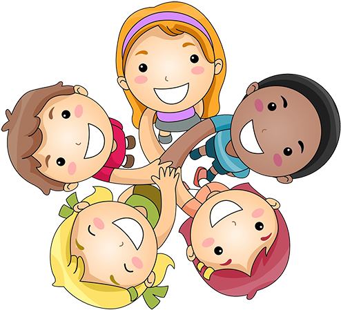 Lucy And Friends Story Children - Дети Пнг (500x455)