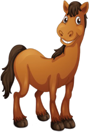 Horse Of Many Colors Coloring Book (385x478)