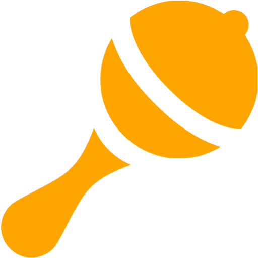 Baby Rattle Icon Pink (512x512)