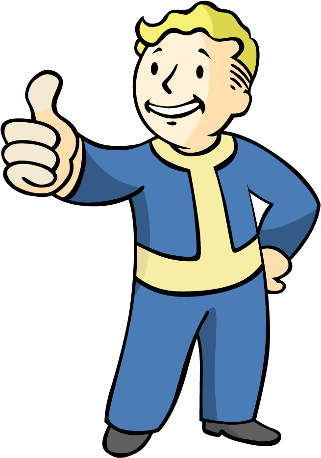 Fallout4 Vault Boy Vector Ai Vault Boy Middle Finger - Fallout 4 Fallout Boy (773x1002)