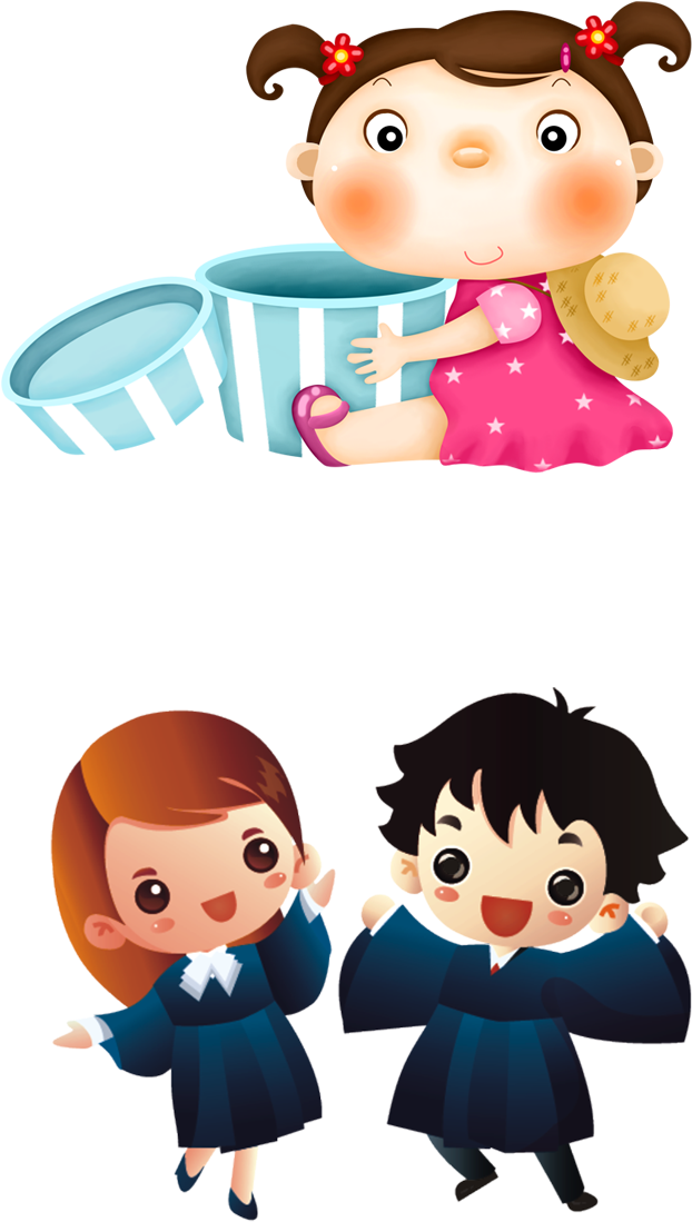 Cartoon Estudante Doctorate - Pappteller 7" 8 Papierteller (891x1379)