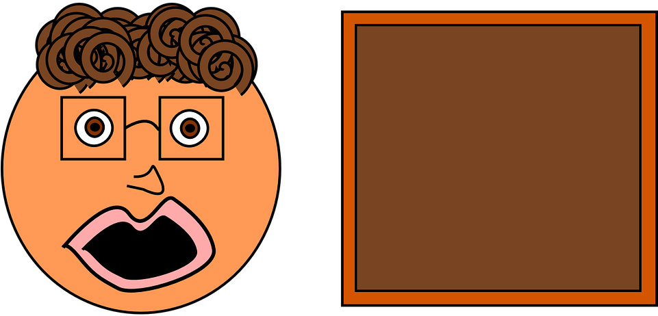 Wig Cliparts 22, Buy Clip Art - Custom Nerd Face Shower Curtain (960x480)