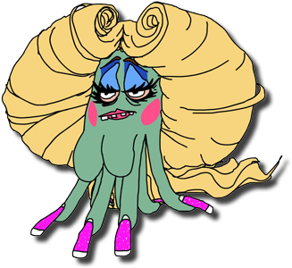Born June15 1969 Age 31 Lil Cuyler Is The Aunt To Rusty - Squidbillies Characters (397x355)