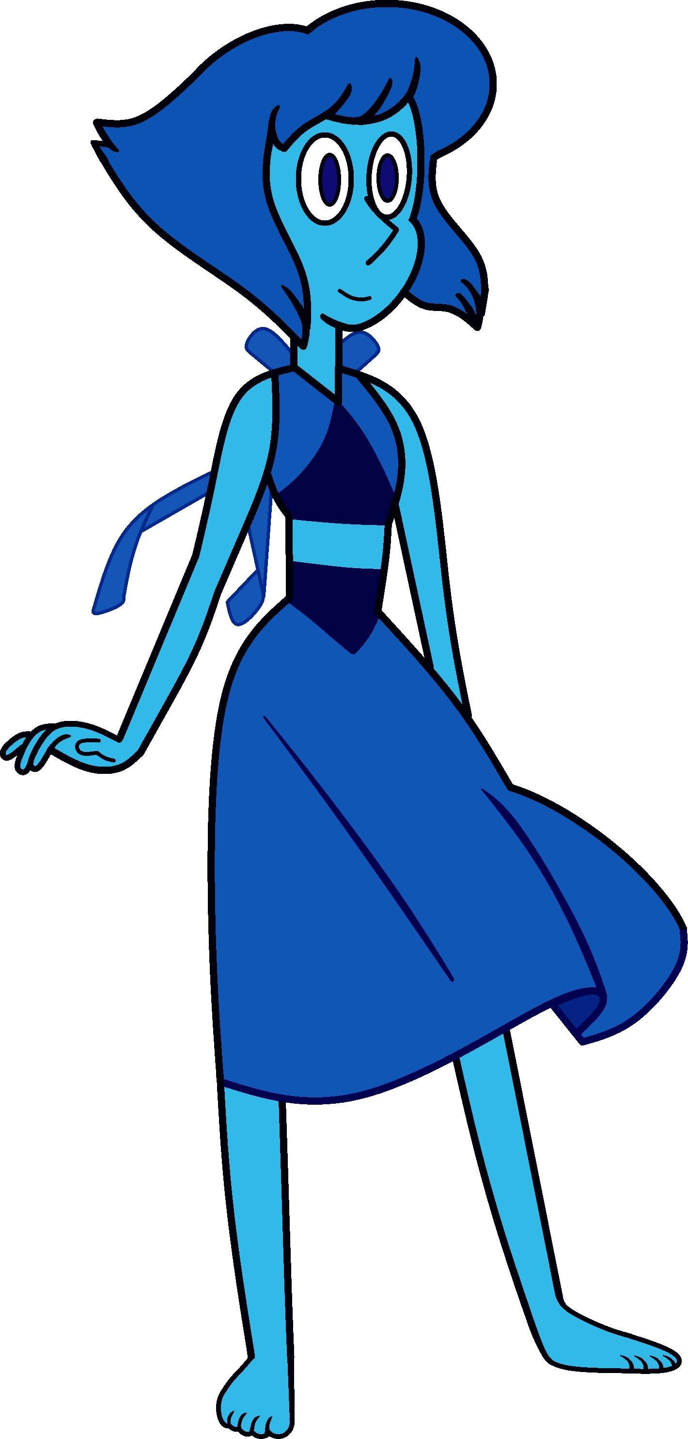 From The Picture Above, It Looks Like A Shitty Wig - Lapis Lazuli Steven Universe (1420x2966)