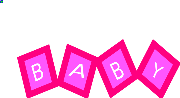 Baby Blocks Clip Art - Clip Art (600x327)