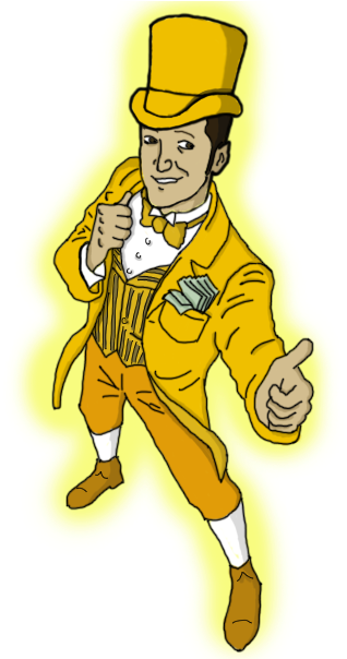 Moist Von Lipwig By Haddonart - Moist Von Lipwig Drawing (400x603)