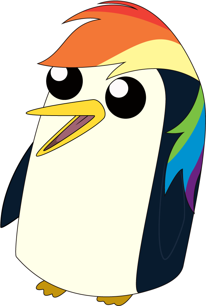 Penguin From Adventure Time (696x1000)