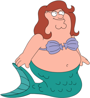 Peter - Mermaid - Peter Family Guy Png (512x512)
