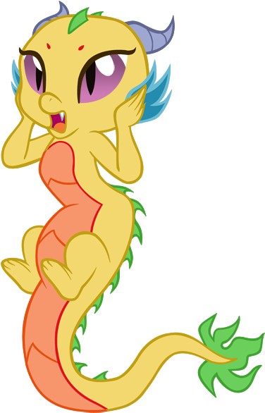 Chinese Dragon Clipart Chinese Baby - Queencold Deviantart Mlp (511x680)