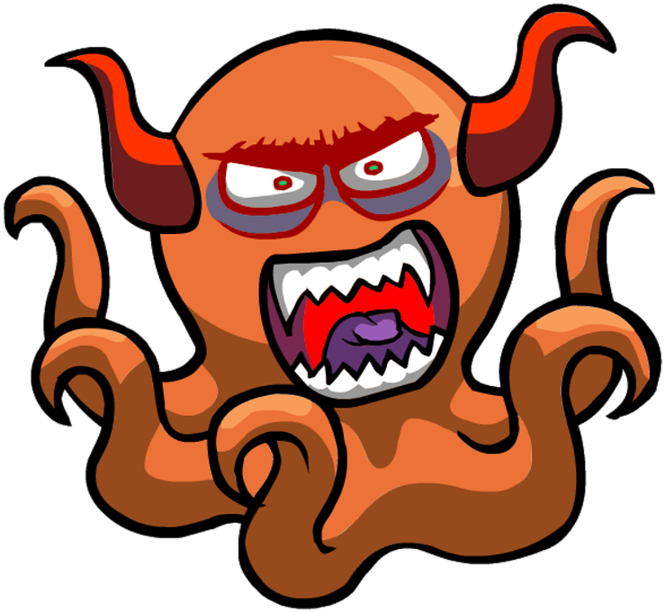 Baby Dragon Clipart 27, - Monster With No Background (781x720)