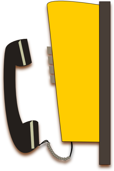 Public Phone Clipart - Clip Art (750x750)