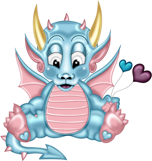 Even Devilish Baby Dragons Know What Makes The World - Pouty Baby Dragon Tattoos (611x650)