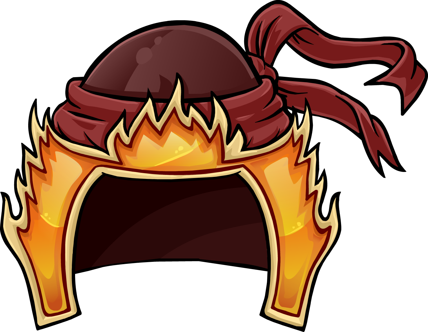 Pin Fireman Helmet Clipart - Club Penguin Card Jitsu Fire (1476x1145)