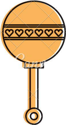 Baby Rattle Clipart Png - Icon Design (550x550)