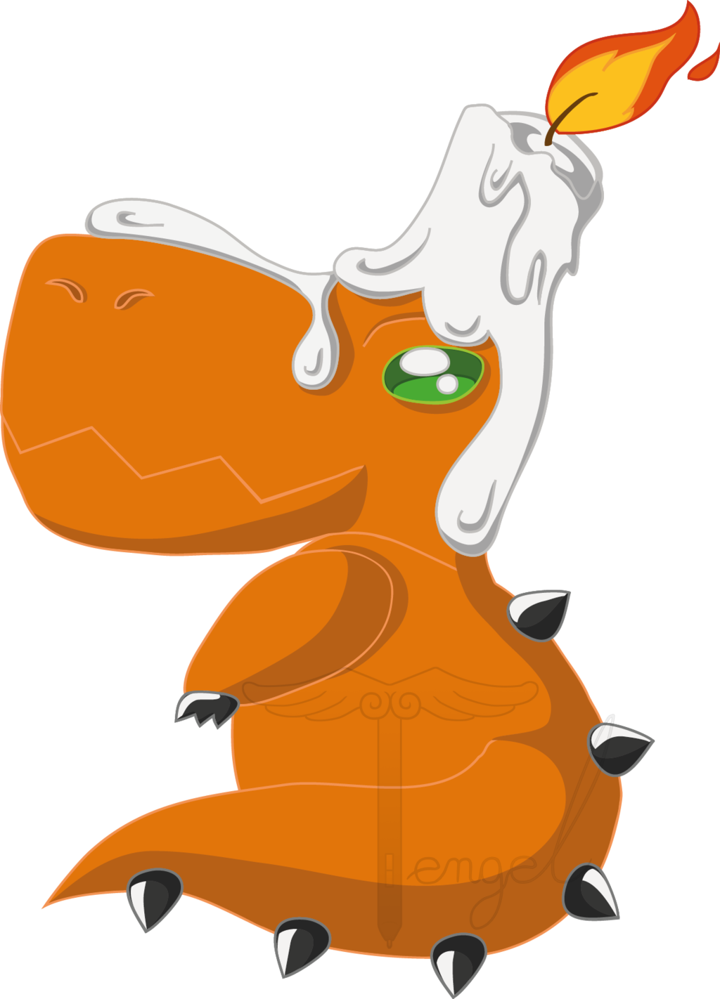 Little Dragon Clipart Cartoon - Little Dragon (1024x1422)