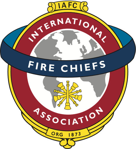 Iafc Logo - International Association Of Fire Chiefs (462x507)