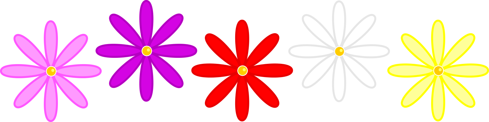 Flower Multi Chain - Snow Icon Png (1630x407)
