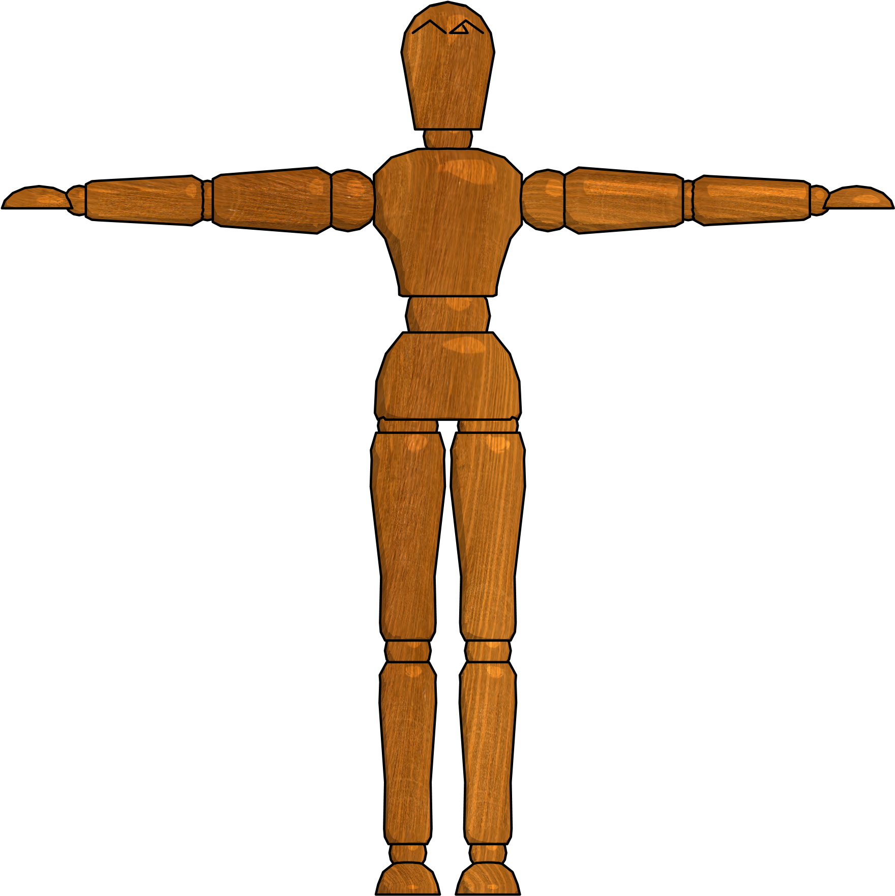 Dummy Png Clipart Picture - Cross (1800x1804)