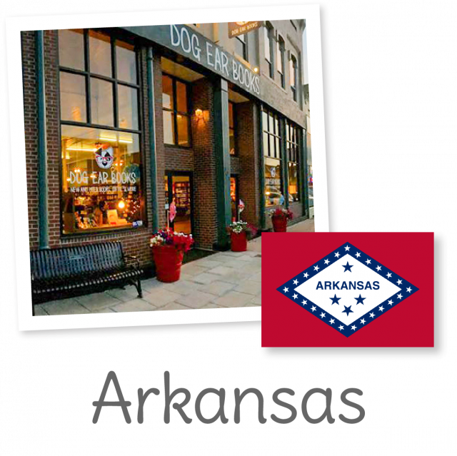 Tucked Into A Welcoming Shop In Russellville, Arkansas - Custom Arkansas Flag Tote Bag - 100% Spun Polyester (640x639)