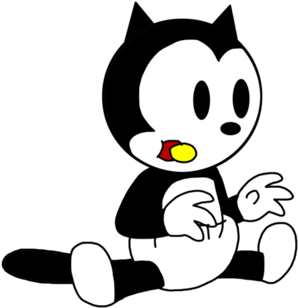 Baby Julius With Pacifier By Marcospower1996 - Cartoon (894x894)