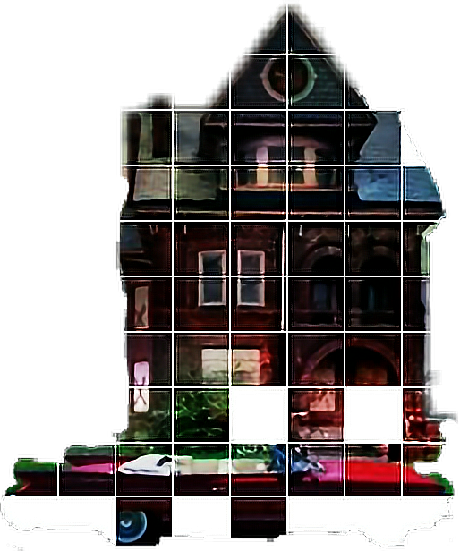 2d Sticker - House (514x616)