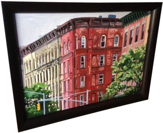 "the Upper West Side\ - Picture Frame (604x453)