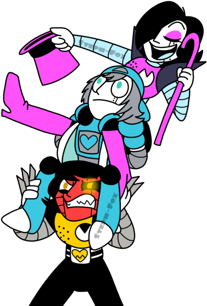 Robot Clipart Png - Mettaton Napstablook Mad Dummy (500x625)