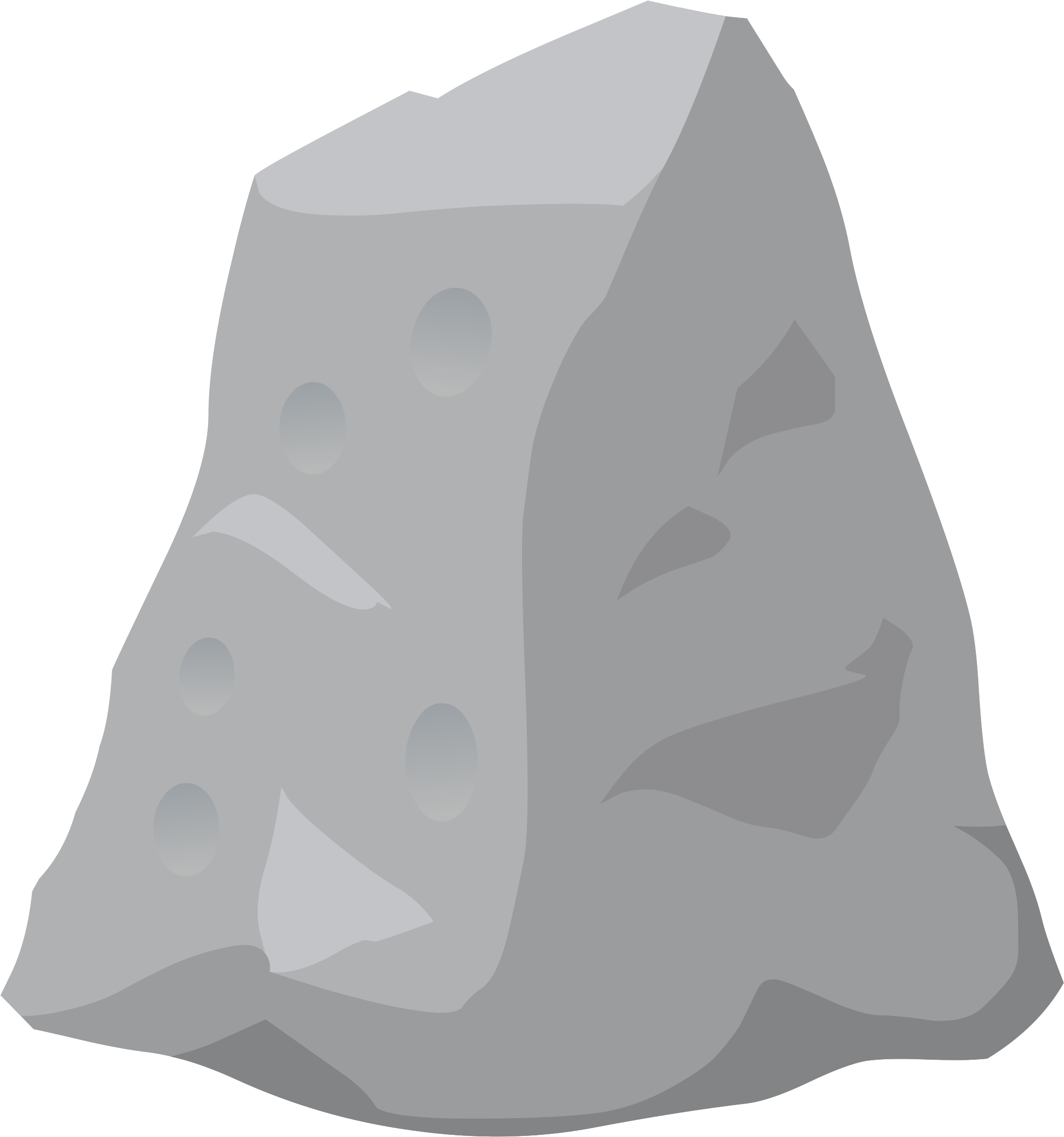 Rock - Clipart - Rock Clip Art Png (2400x2249)